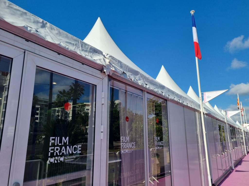 Pavillon Film France CNC 2024 © Film France CNC